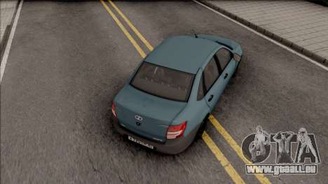 Lada Granta Grey Bumper für GTA San Andreas