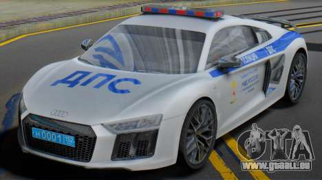 Audi R8 2015 Police pour GTA San Andreas