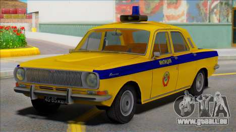 Gaz-24 Wolga Polizei Verkehrspolizei der UdSSR für GTA San Andreas