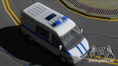 GAZ 2217 Sobol Polizei die Pflicht für GTA San Andreas