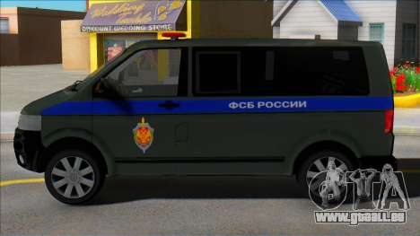 Volkswagen Transporter T5 FSB of Russia für GTA San Andreas
