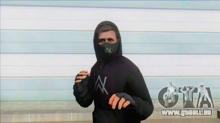 GTA Online Skin Ramdon Alan Walker V1 für GTA San Andreas