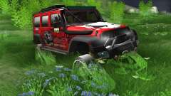 Jeep Wrangler Rubicon Caterpillar für GTA San Andreas