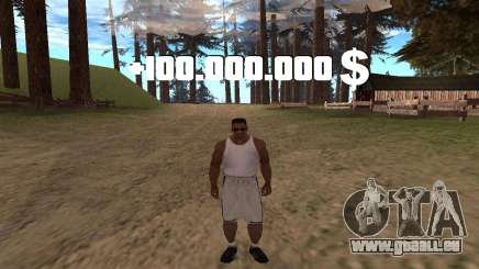 Plus 100 000 000 $ et nettoyer la recherche pour GTA San Andreas