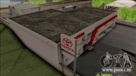 Toyota San Fierro Dealer Store für GTA San Andreas