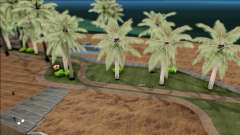 Realistic Beach in Los Santos 4K pour GTA San Andreas