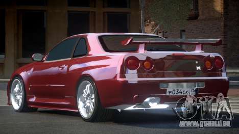 Nissan Skyline R34 H-Tuned für GTA 4
