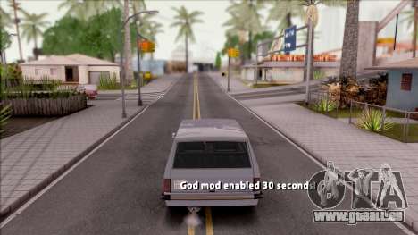 Vehicle God Mod für GTA San Andreas