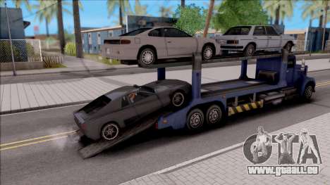 Attach Vehicles to Packer für GTA San Andreas