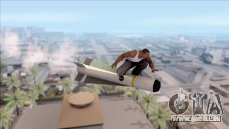 Missile Riding für GTA San Andreas
