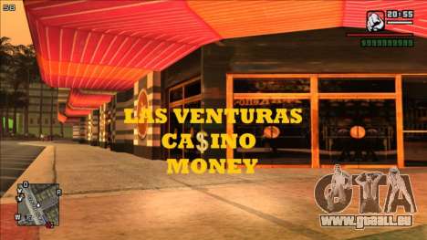 Money Las Venturas pour GTA San Andreas