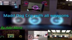 All Weapons in Madd Dogg Crib pour GTA San Andreas