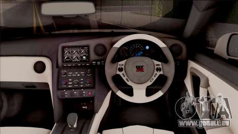 Nissan GTR R35 2015 (SA Lights) für GTA San Andreas