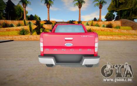 Ford Ranger Limited 2016 pour GTA San Andreas