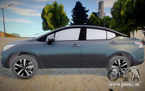 Nissan Versa 2020 (interior lowpoly) pour GTA San Andreas
