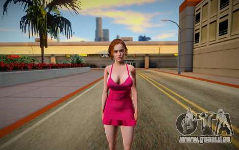 Jill Valentine Dress für GTA San Andreas