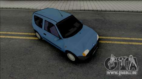 Fiat Seicento Blue pour GTA San Andreas