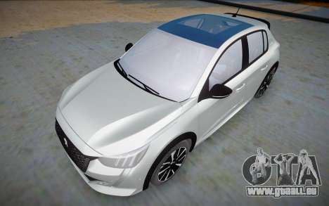 Peugeot 208 2020 (interior lowpoly) für GTA San Andreas