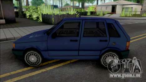 Fiat Uno 1995 Blue für GTA San Andreas