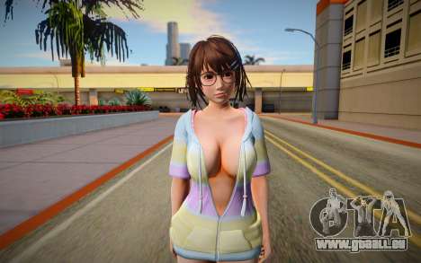 DOAXVV Tsukushi Loose Fluffy Parka für GTA San Andreas