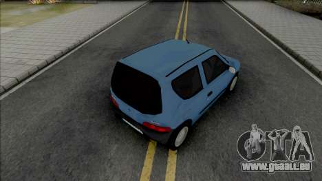 Fiat Seicento Blue pour GTA San Andreas