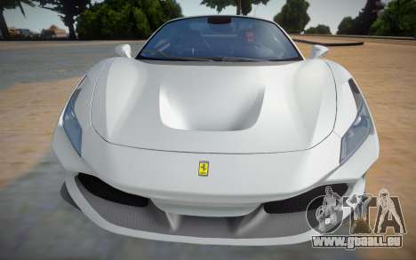 Ferrari F8 Tributo Spider pour GTA San Andreas