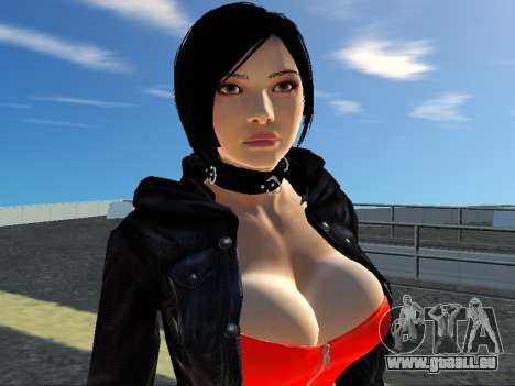 Ada Wong Sexy Jacke Korsett für GTA San Andreas