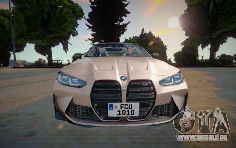 BMW M4 GTS (G82) 2021 pour GTA San Andreas