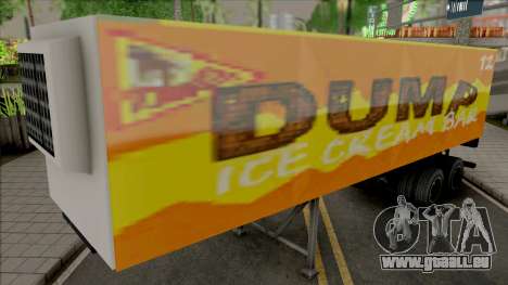 Trailer with Refrigerant pour GTA San Andreas