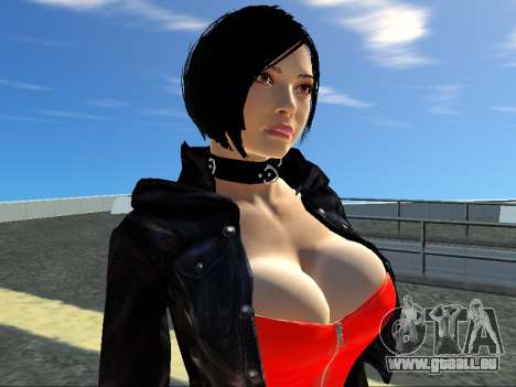 Ada Wong Sexy Jacke Korsett für GTA San Andreas