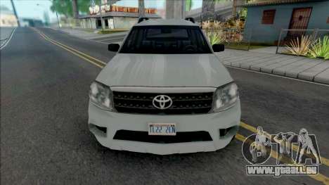 Toyota Hilux SW4 pour GTA San Andreas