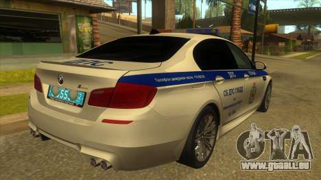 BMW M5 F10 GIBDD pour GTA San Andreas
