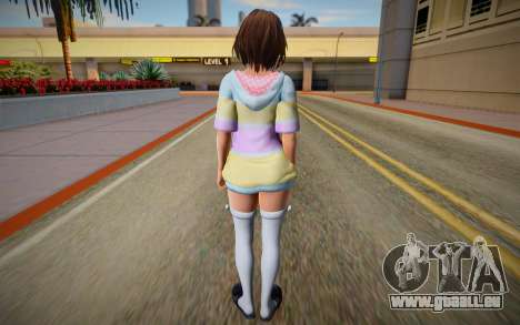 DOAXVV Tsukushi Loose Fluffy Parka pour GTA San Andreas