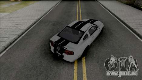 Ford Shelby GT500 2013 (SA Lights) pour GTA San Andreas
