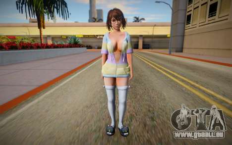 DOAXVV Tsukushi Loose Fluffy Parka für GTA San Andreas