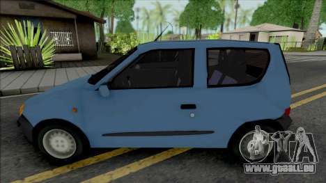 Fiat Seicento Blue für GTA San Andreas