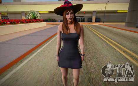 GTA Online Skin Ramdon Female Allian Dress Witch für GTA San Andreas
