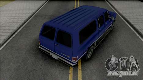 Chevrolet Suburban 1986 Improved pour GTA San Andreas