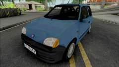 Fiat Seicento Blue für GTA San Andreas
