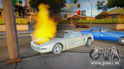 Le moteur ne fonctionne pas lorsqu’il est enflammé pour GTA San Andreas