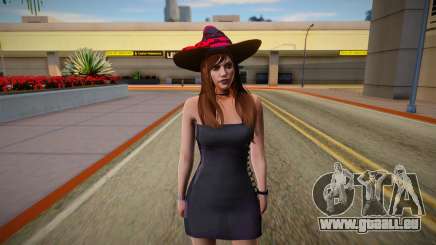 GTA Online Skin Ramdon Female Allian Dress Witch für GTA San Andreas