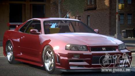 Nissan Skyline R34 Qz7 pour GTA 4