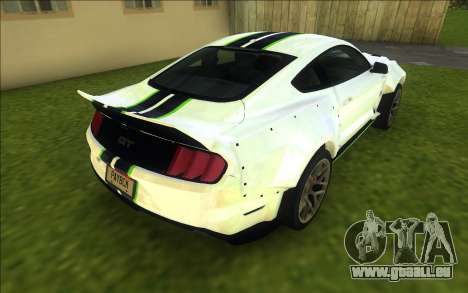 Ford Mustang RTR pour GTA Vice City