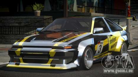 1983 Toyota AE86 GS Racing L7 pour GTA 4