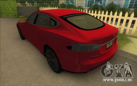 2014 Tesla Model S P85D pour GTA Vice City