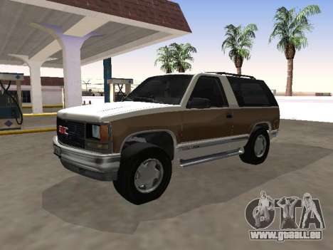 Blazer GMC Yukon 1994 pour GTA San Andreas