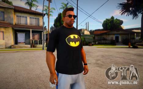 Batman T-Shirt (good textures) für GTA San Andreas