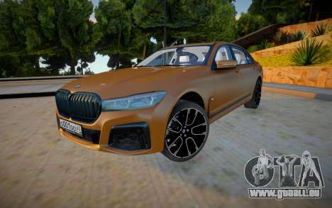 BMW 750LI 2020 pour GTA San Andreas
