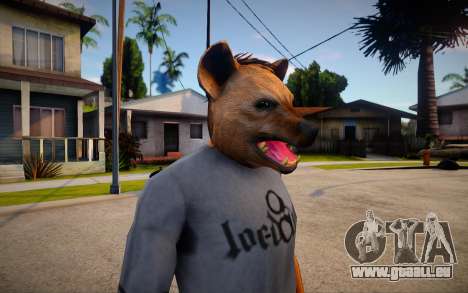 Bear mask (GTA Online DLC) pour GTA San Andreas