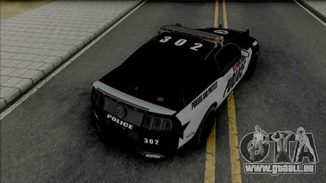 Ford Mustang Shelby GT500 Police für GTA San Andreas